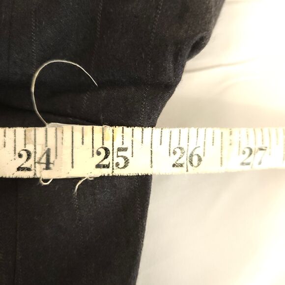 Hart Schaffner Marx Mens 48L Navy Blue Pinstriped 2-Button Sports Coat Blazer - Picture 5 of 7